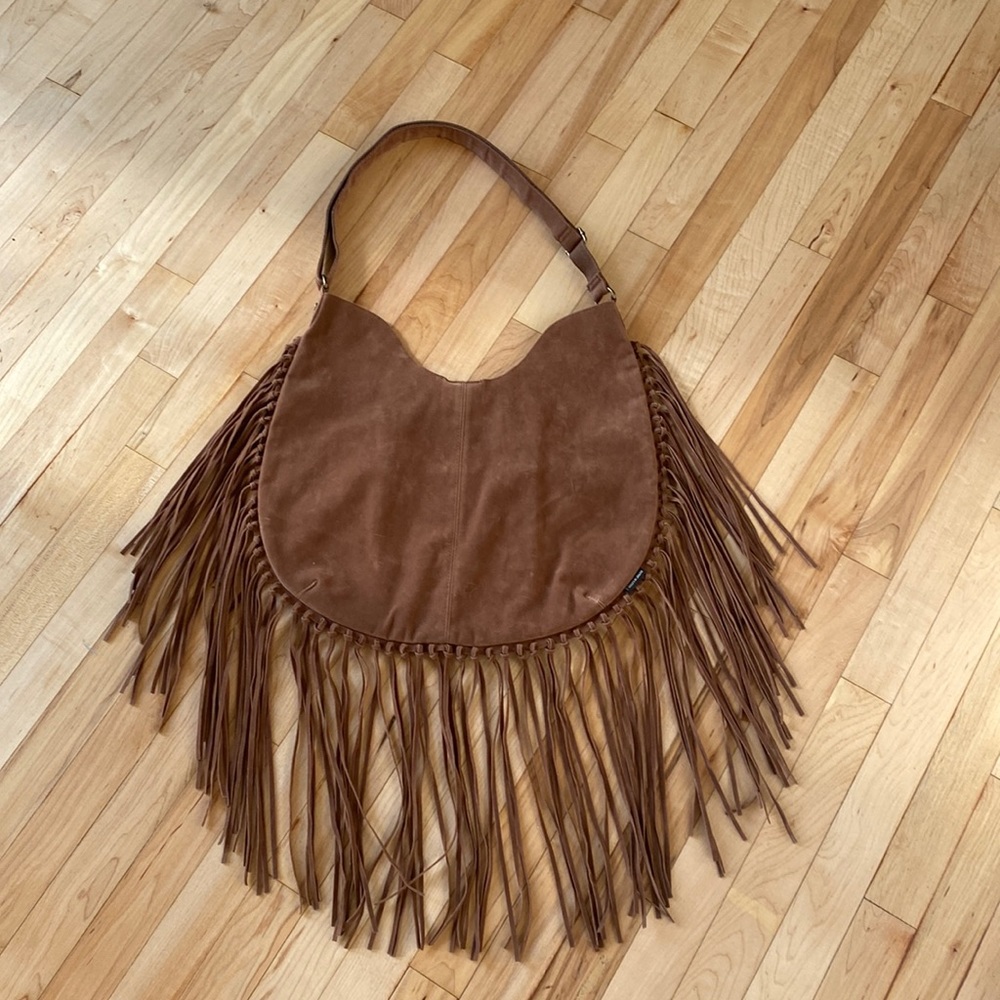 Boho fringe handbag